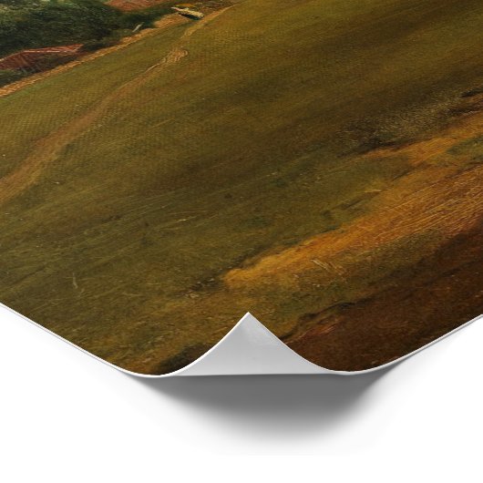 Constable - Kirche Tottenham 1830 Poster (Ecke)