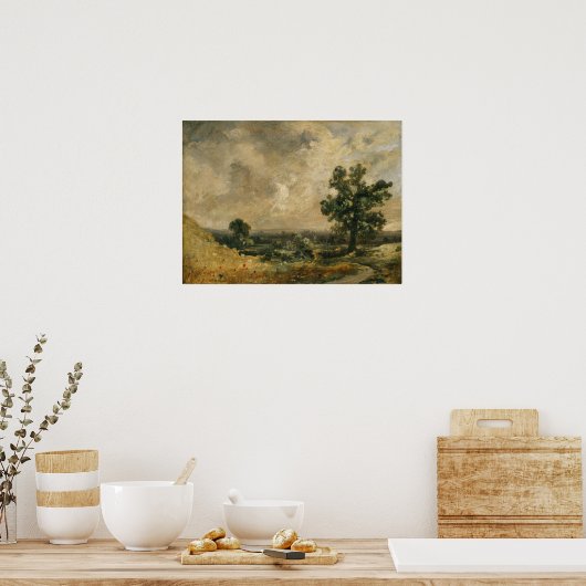 Constable - Landschaft Poster (Küche)