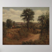 Constable - Lane Near Dedham Poster (Vorne)