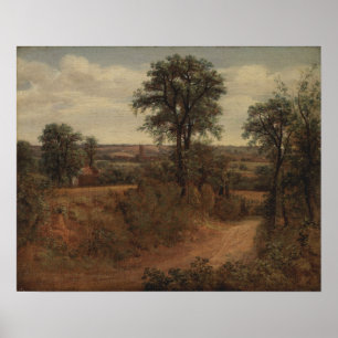 Constable - Lane Near Dedham Poster