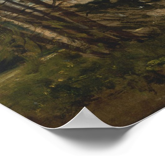 Constable - Malvern Hall Warwickshire Poster (Ecke)