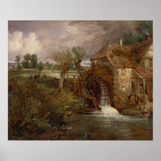 Constable - Parham Mill Gillingham Poster (Vorne)