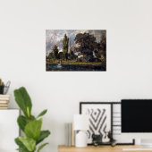 Constable - Salisbury Cathedral und Leadenhall Poster (Heimbüro)