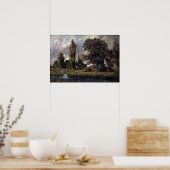Constable - Salisbury Cathedral und Leadenhall Poster (Küche)