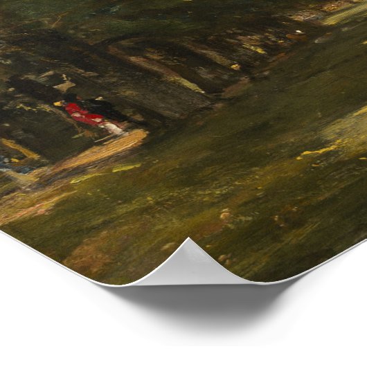 Constable - Salisbury Kathedrale von Lower Marsh Poster (Ecke)