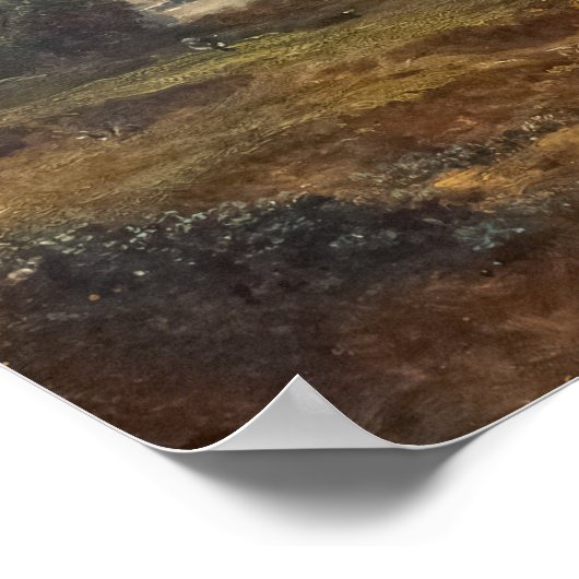 Constable - Sicht auf das Dedham Vale aus Ostbergh Poster (Ecke)