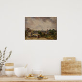 Constable - Sir Richard Steeles Hütte Hampstead Poster (Küche)