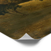 Constable - Sketch of Leighton Hall Lancashire Poster (Ecke)