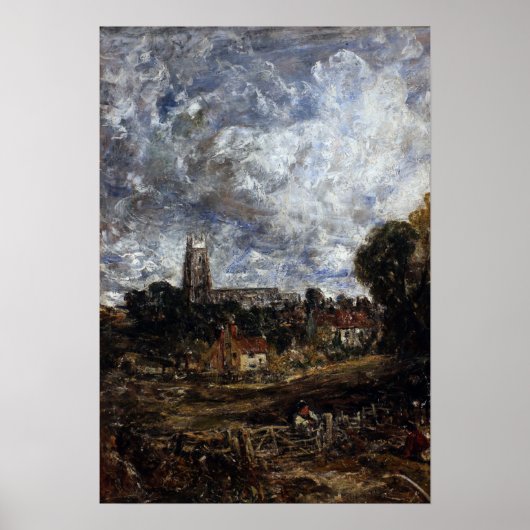 Constable - Stoke-by-Nayland 1836 Poster (Vorne)