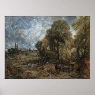 Constable - Stoke-by-Nayland Poster