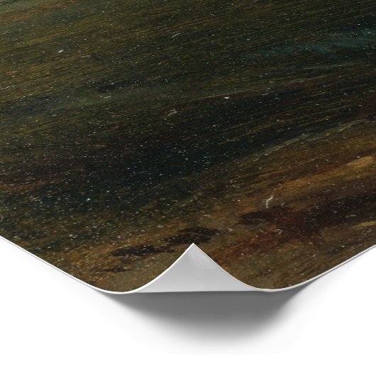 Constable - Stonehenge bei Sunset Poster (Ecke)