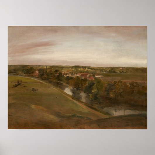 Constable - Stratford Saint Mary Poster (Vorne)