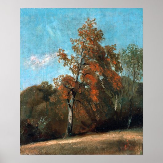 Constable - Studie eines Ash Trees Poster (Vorne)