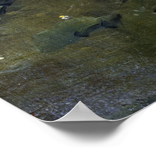 Constable - Studie über einen Burdock Poster (Ecke)