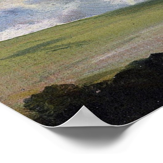 Constable - Szene auf den Downs in der Nähe von Br Poster (Ecke)