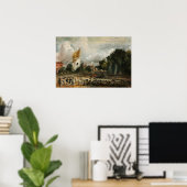 Constable - The Celebration in East Bergholt 1814 Poster (Heimbüro)