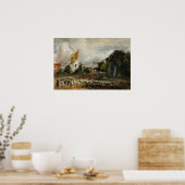 Constable - The Celebration in East Bergholt 1814 Poster (Küche)