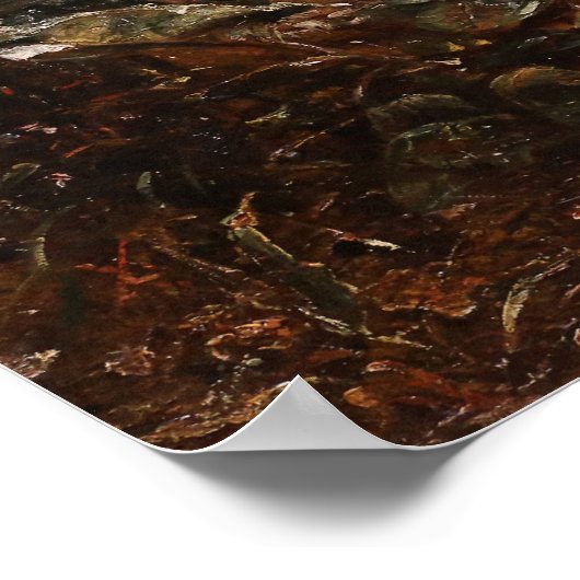 Constable - The Cornfield 1826 Poster (Ecke)