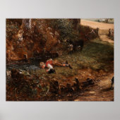 Constable - The Cornfield 1826 Poster (Vorne)