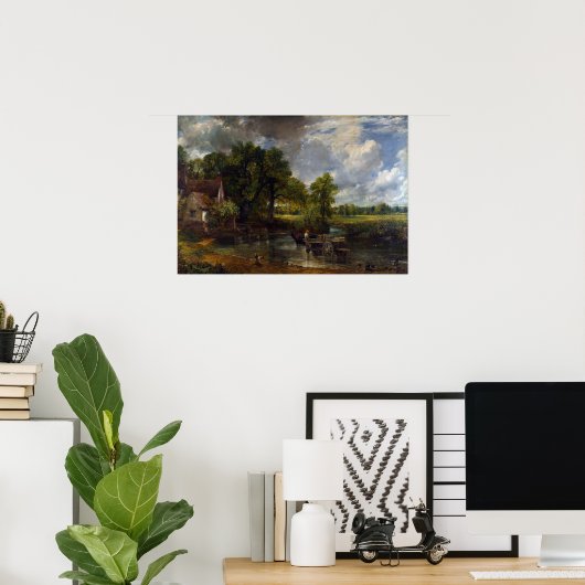 Constable - The Hay 1821 Poster (Heimbüro)