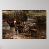 Constable - The Hay Cart 1821 Poster (Vorne)