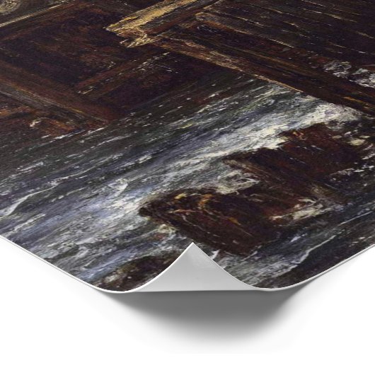 Constable - The Lock Poster (Ecke)