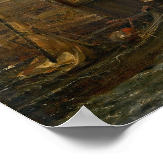 Constable - Untersuchung eines Schiffes, das eine Poster (Ecke)