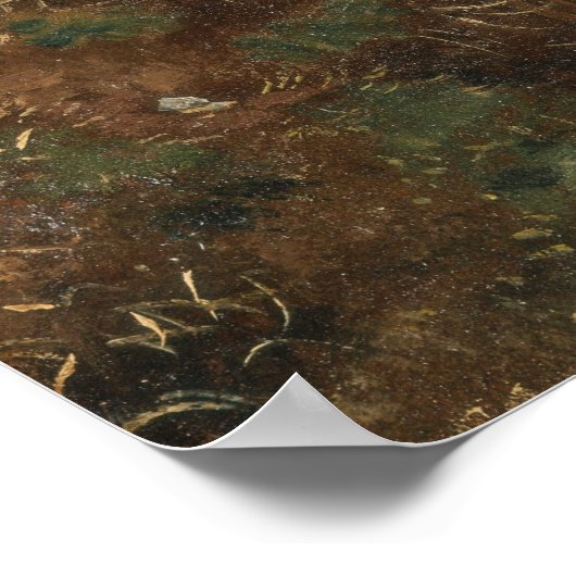 Constable - Unterwachstum Poster (Ecke)