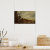 Constable - Waterloo Bridge aus Whitehall Poster (Küche)