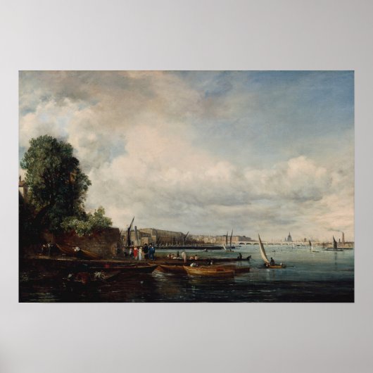 Constable - Waterloo Bridge Poster (Vorne)