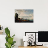 Constable - Waterloo Bridge Poster (Heimbüro)