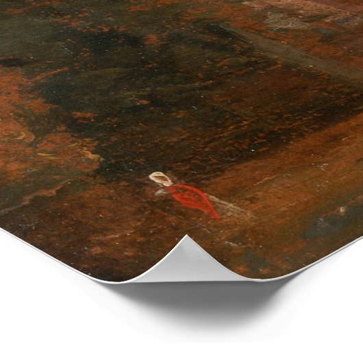 Constable - West Lodge East Bergholt Poster (Ecke)