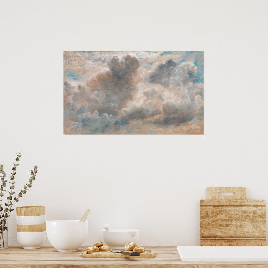 Constable-Wolke Poster (Küche)