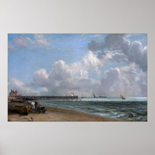 Constable - Yarmouth Jetty Poster