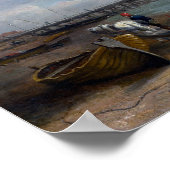 Constable - Yarmouth Jetty Poster (Ecke)