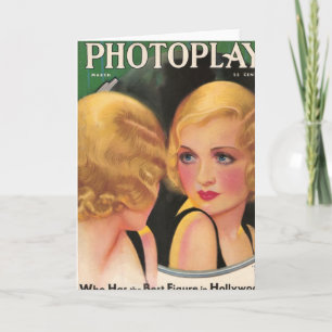 Constance Bennett Movie Star Card Karte