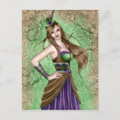 Constance - Steampunk Postcard Postkarte (Vorderseite)