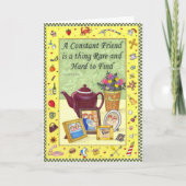 Constant Friendship Friendship Card Karte (Vorderseite)