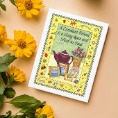 Constant Friendship Inspiration Postkarte