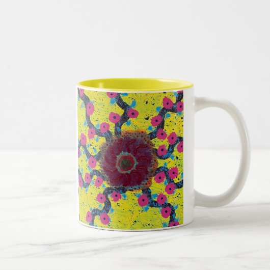 Constant Observer zweifarbige Tasse (Rechts)