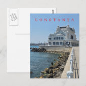 Constanta Kasino Ansichtspostkarte Postkarte (Vorne/Hinten)