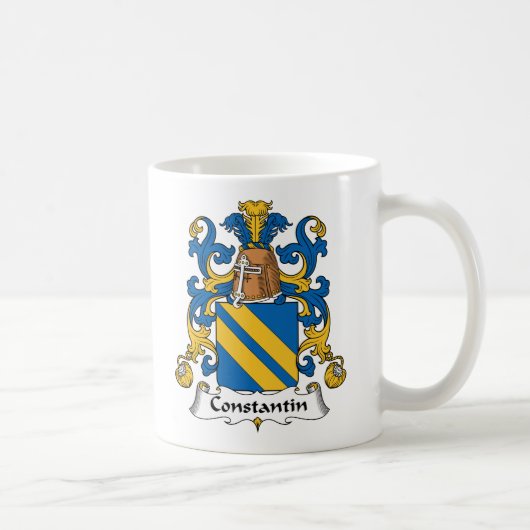 Constantin-Familienwappen Kaffeetasse (Rechts)