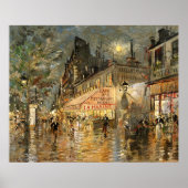 Constantin Korovin: Cafe La Marine, Paris Poster (Vorne)