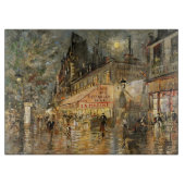 Constantin Korovin: Café-La-Marinesoldat, Paris Schneidebrett (Vorderseite)