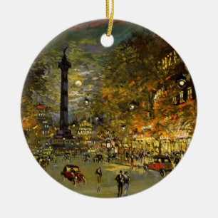 Constantin Korovin: Das Quadrat der Bastille, Keramik Ornament