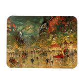 Constantin Korovin: Paris am Abend Magnet (Horizontal)