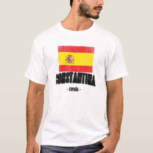 Constantina Spanien Es Flag City - Bandera Ropa - T-Shirt