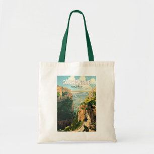 Constantine Algerien Reise Kunst Vintage Tragetasche