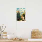 Constantine Algerien Reisen Kunst Vintag Poster (Küche)