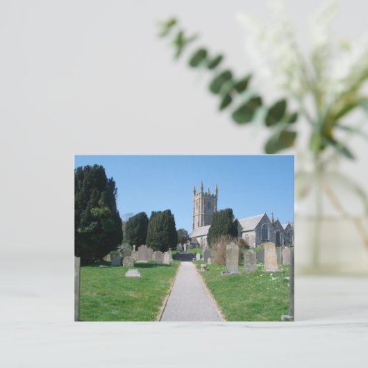 CONSTANTINE CHURY POSTKARTE (Stehend Vorderseite)